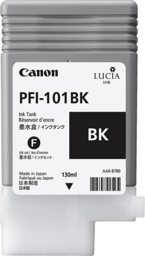 Canon PFI-101BK Druckerpatrone Original Schwarz