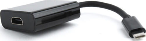 Gembird A-CM-HDMIF-01 USB-Grafikadapter 3840 x 2160 Pixel Schwarz