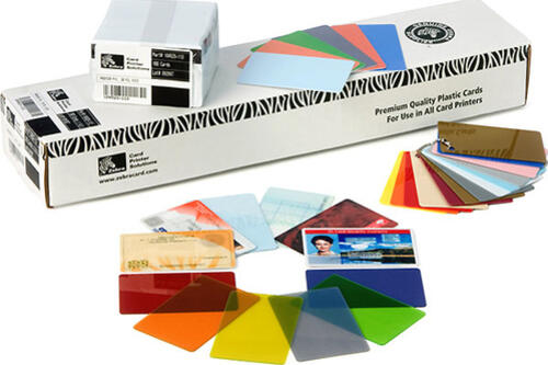 Zebra Premier Colour PVC Visitenkarte 500 Stück(e)