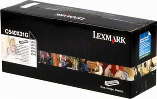 Lexmark C540X31G Tonerkartusche 1 Stück(e) Original Schwarz