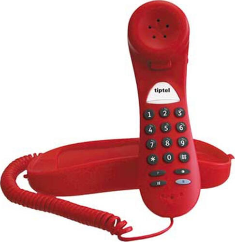 Tiptel 114 DECT-Telefon Rot