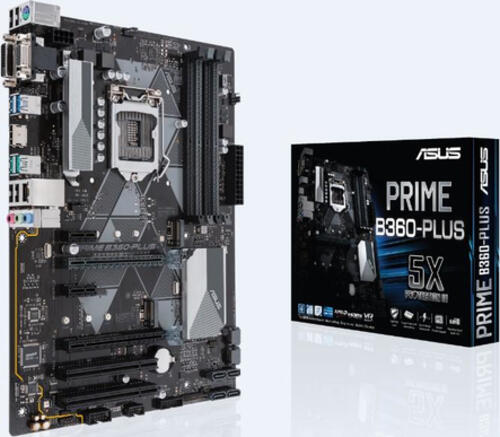 ASUS PRIME B360-PLUS Intel B360 LGA 1151 (Socket H4) ATX
