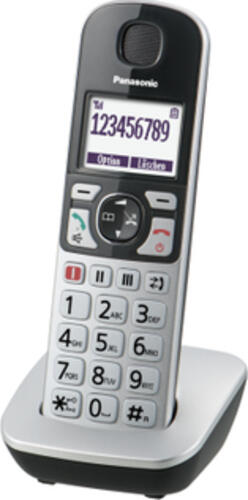Panasonic KX-TGQ500GS IP-Telefon Silber 4 Zeilen LCD