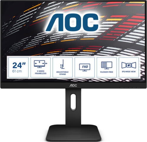 AOC P1 X24P1 Computerbildschirm 61 cm &lpar;24&rpar; 1920 x 1200 Pixel WUXGA LED Schwarz