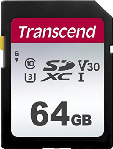 TRANSCEND 64GB UHS-I U3 SD Card TLC