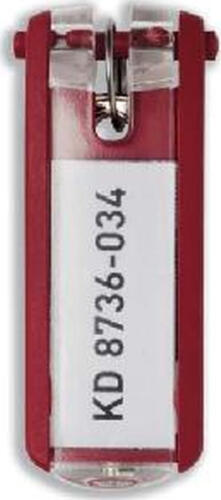 Durable KEY CLIP Rot 6 Stück(e)