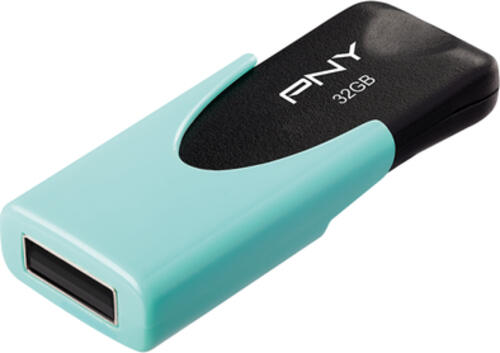PNY 32GB Attach 4 USB-Stick USB Typ-A 2.0 Türkis