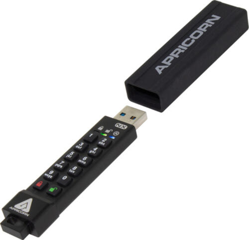 Apricorn Aegis Secure Key 3NX USB-Stick 4 GB USB Typ-A 3.2 Gen 1 (3.1 Gen 1) Schwarz