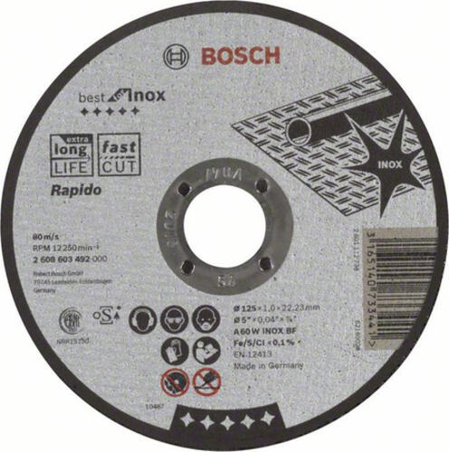 Bosch 2 608 603 492 Winkelschleifer-Zubehör Schneidedisk