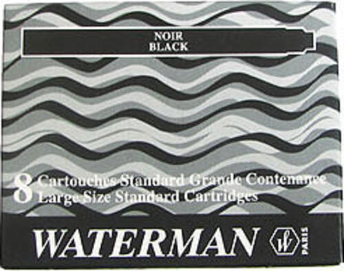 Waterman S0110850 Ersatzmine Schwarz 8 Stück(e)
