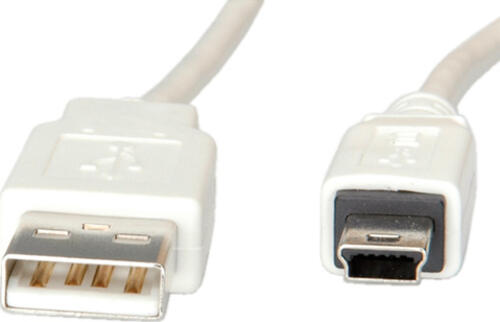 Value USB 2.0 Kabel, Typ A - 5-Pin Mini 1,8m