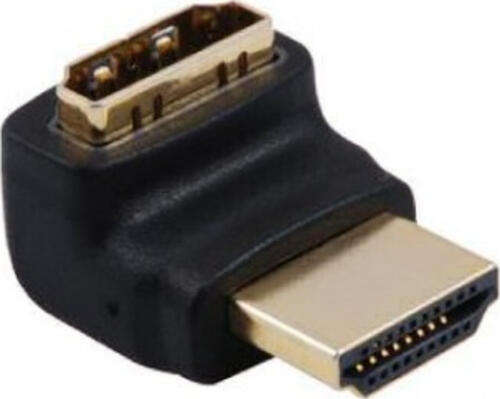 Techly IADAP-HDMI-L Kabeladapter Schwarz