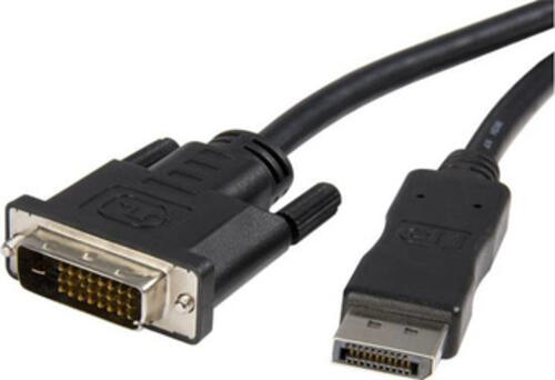 Techly ICOC-DSP-C12-020 Videokabel-Adapter 2 m DisplayPort DVI Schwarz