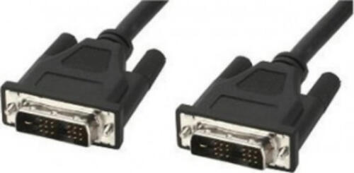 Techly ICOC-DVI-8000 DVI-Kabel 1,8 m DVI-D Schwarz