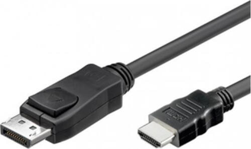 Techly ICOC-DSP-H12-010 Videokabel-Adapter 1 m DisplayPort HDMI Typ A (Standard) Schwarz