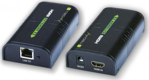 Techly IDATA-EXTIP-373 Audio-/Video-Leistungsverstärker AV-Sender & -Empfänger Schwarz
