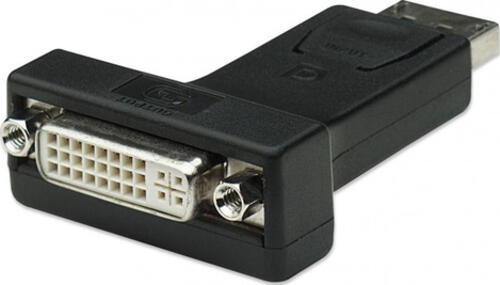 Techly IADAP-DSP-229 Kabeladapter DisplayPort DVI-I Schwarz