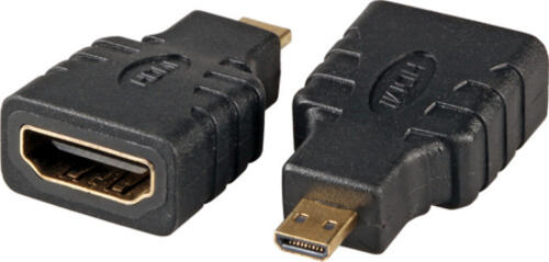 EFB Elektronik EB480 Kabeladapter HDMI-A HDMI-D Schwarz