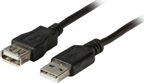 EFB Elektronik K5220SW.1 USB Kabel 1 m USB 2.0 USB A Schwarz