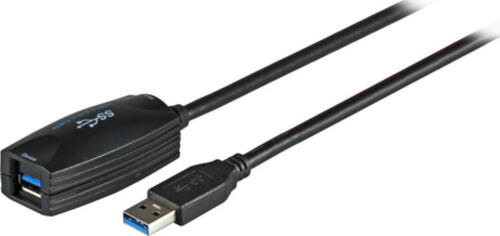 EFB Elektronik K5271SW.5 USB Kabel 5 m USB 3.2 Gen 1 (3.1 Gen 1) USB A Schwarz