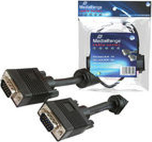 MediaRange MRCS112 VGA-Kabel 15 m VGA (D-Sub) Schwarz