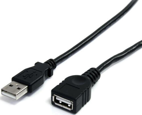 StarTech.com USBEXTAA10BK USB Kabel 3 m USB 2.0 USB A Schwarz