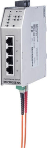 Microsense MS650464PM-48 Netzwerk-Switch Unmanaged L2+ Fast Ethernet (10/100) Power over Ethernet (PoE) Silber