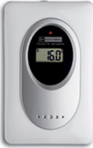 TFA-Dostmann 30.3139 Umgebungsthermometer Elektronisches Umgebungsthermometer Indoor Grau