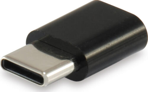Equip 133472 Kabeladapter USB C Micro USB B Schwarz