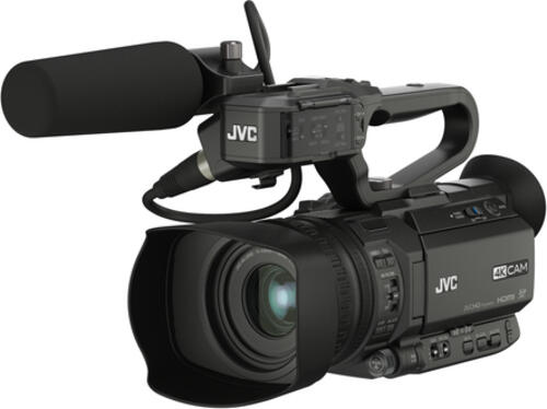 JVC GY-HM180E Camcorder 12,4 MP CMOS 4K Ultra HD Schwarz