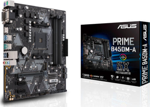 ASUS PRIME B450M-A AMD B450 Sockel AM4 micro ATX