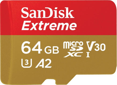 SanDisk Extreme microSDXC UHS-I 64 GB Klasse 10