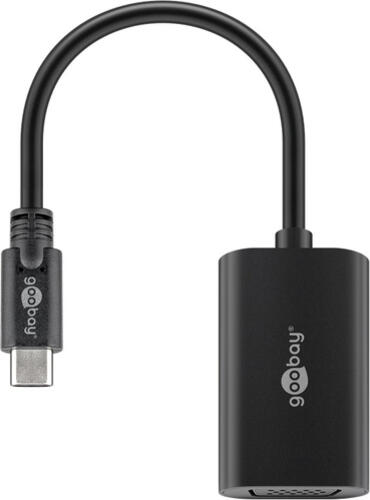 USB-C™-Adapter VGA, schwarz USB-C™-Stecker