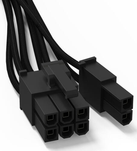 Be Quiet! 0,6m Sleeved Power Cable CP-6610 schwarz