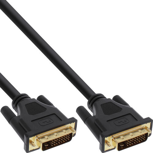 2m DVI D Kabel Stecker Stecker InLine Premium günstig bei