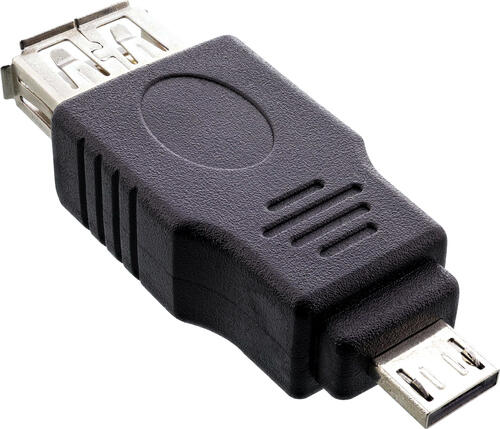 InLine Micro-USB Adapter, Micro-A Stecker an USB A Buchse