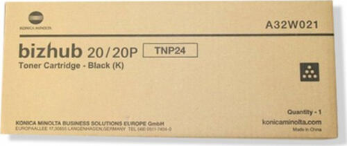Konica-Minolta Toner TNP-24 8k (A32W021) VE 1 Stück für bizhub 20P  Bestellartikel, NICHT stornierbar!