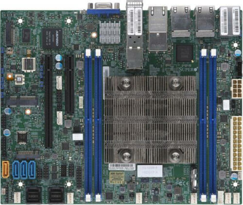 Supermicro MBD-X11SDV-4C-TP8F Server-/Workstation-Motherboard System auf Chip Flex-ATX