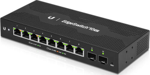 Ubiquiti EdgeSwitch 10XP Managed L2 Gigabit Ethernet (10/100/1000) Power over Ethernet (PoE) Schwarz