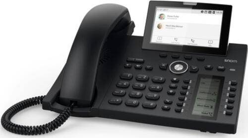 Snom D385 IP-Telefon Schwarz, Blau