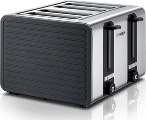 Bosch TAT7S45 Toaster 4 Scheibe(n) 1800 W Schwarz, Edelstahl