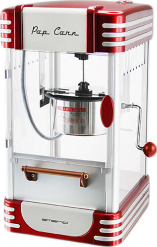 Emerio POM-120650 Popcornmaschine Rot, Silber 360 W