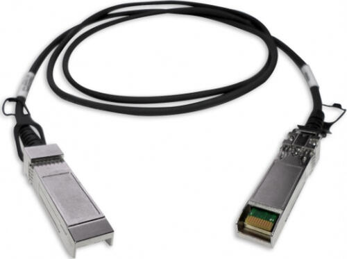QNAP CAB-DAC15M-SFPP-DEC02 InfiniBand/fibre optic cable 1,5 m SFP+ Schwarz