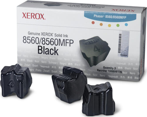 Xerox Phaser 8560 / 8560MFP Tintensticks Schwarz (3400 Seiten) - 108R00726