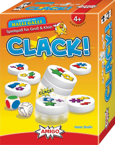 Amigo Clack! Clack! 10 min Brettspiel Konzentration