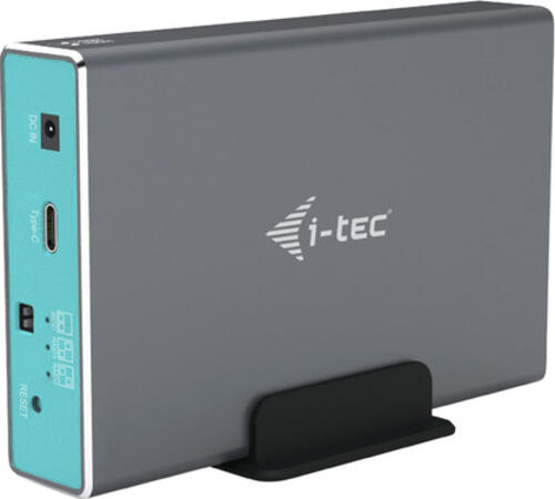 i-tec MySafe USB-C 3.1 Gen. 2 / USB 3.0, External case for 2x 2,5 SATA HDD/SSD, RAID 0/1/JBOD Support