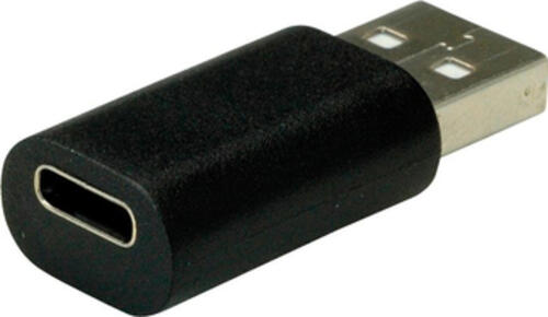 VALUE 12.99.2995 Kabeladapter USB Type-A USB Typ-C Schwarz