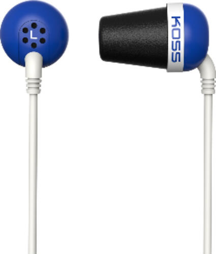 Koss PLUG Kopfhörer Kabelgebunden im Ohr Blau