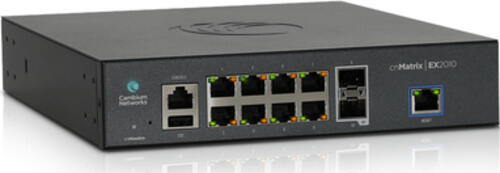 Cambium Networks cnMatrix EX2010 Managed L2/L3 Gigabit Ethernet (10/100/1000) 1U Schwarz