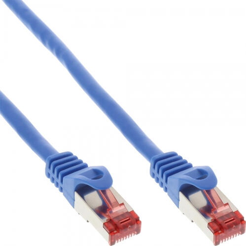 InLine 4043718231522 Netzwerkkabel 7,5 m Cat6 S/FTP (S-STP) Blau